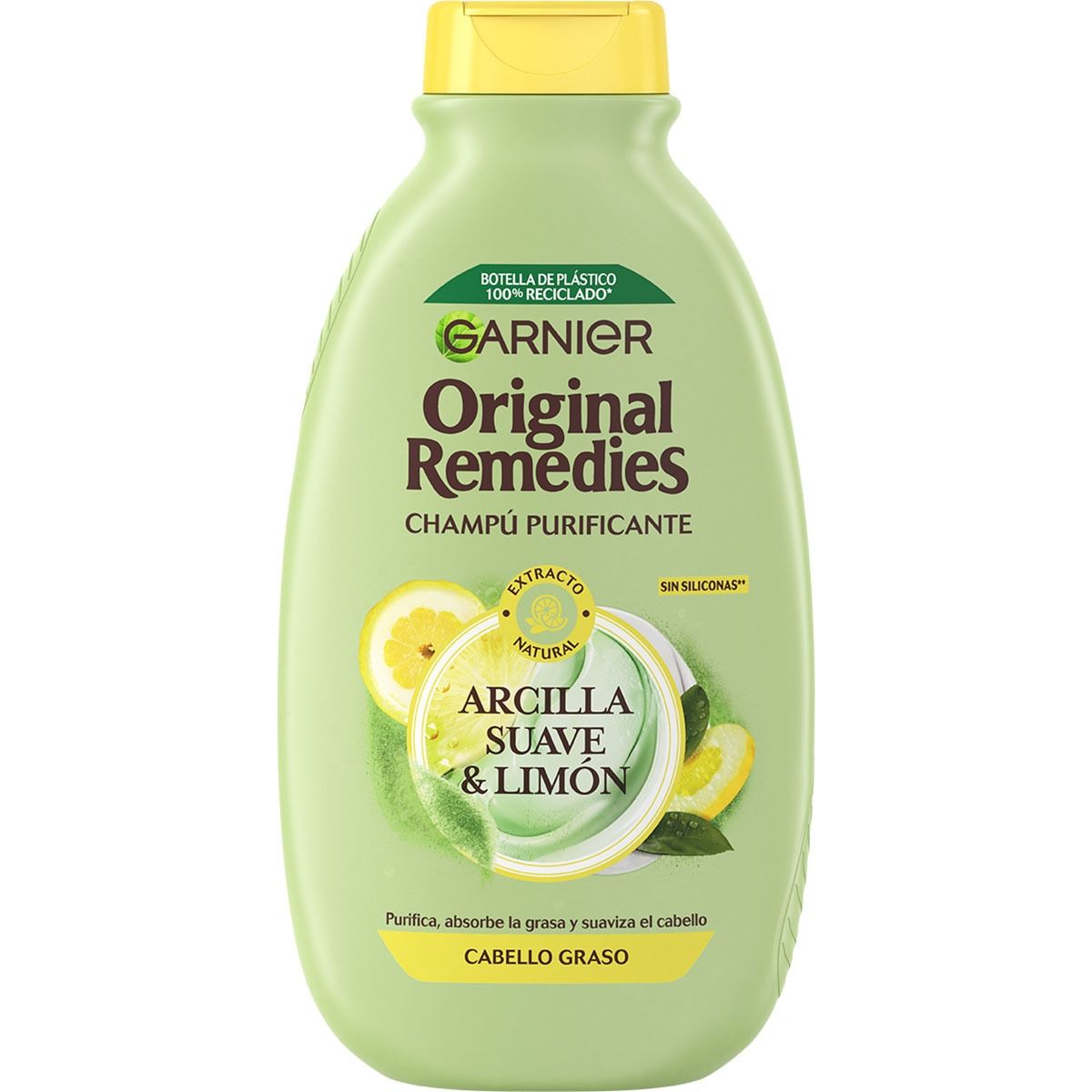Original Remedies valomasis molio ir citrinos šampūnas riebiems plaukams Šampūnai