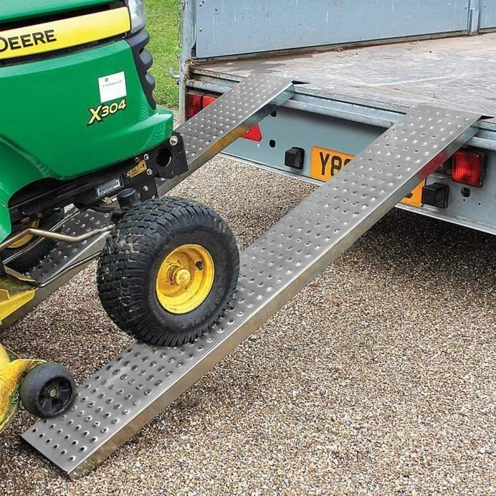 Loading ramp - YUENFONG - Aluminum - Non-slip - Robust - Corrosion resistant