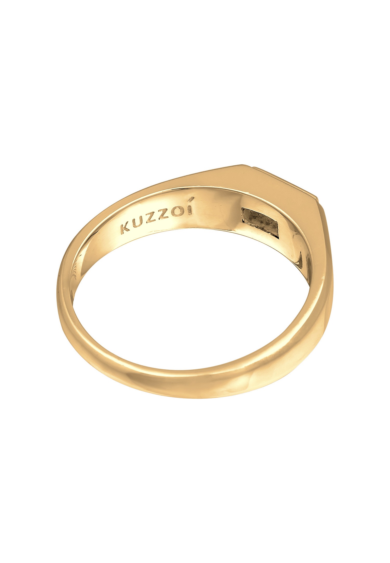KUZZOI Hommes Simple Elégant avec topaze en argent sterling 925