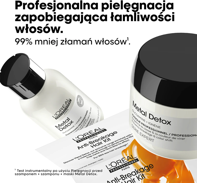 L'Oréal Professionnel Serie Expert Metal Detox Geschenkset für geschädigtes Haar