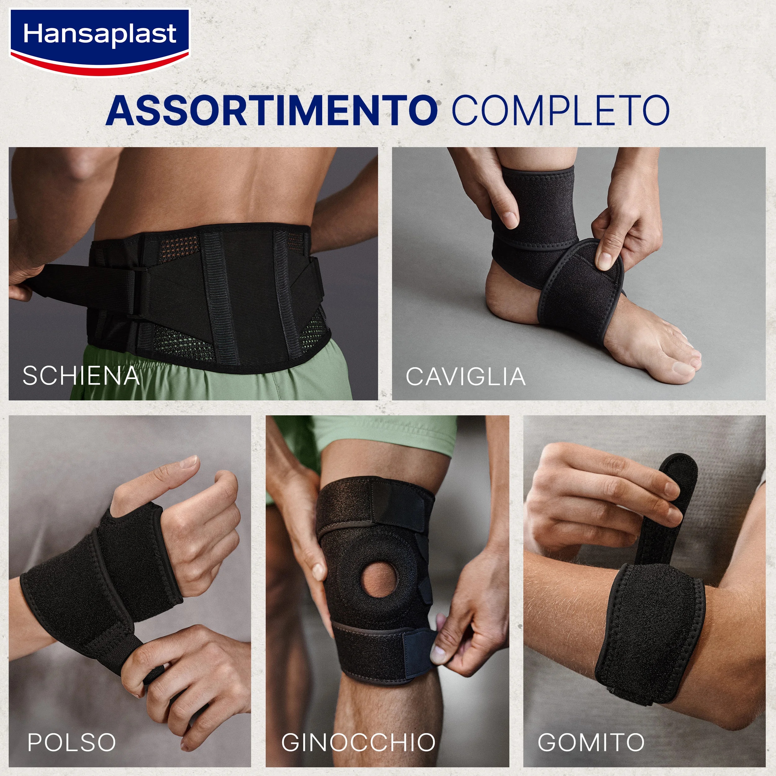 HANSAPLAST HP apsauginis kelio tvarstis ir stabilizuojanti juosta