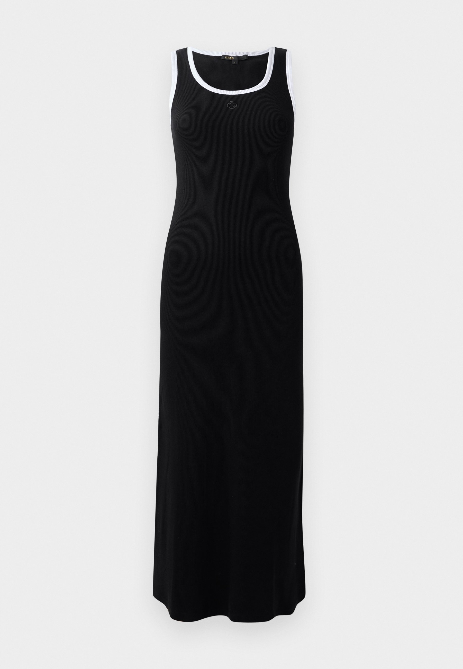 Maje RANKO - Robe longue - noir