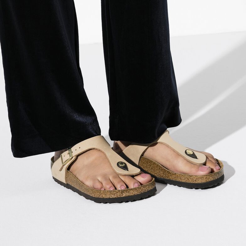 Gizeh plantare morbido Pelle Nubuck - Sandcastle Sandcastle