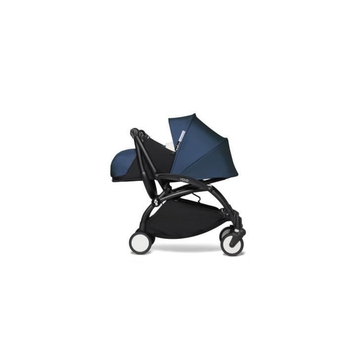 Passeggino combinato BABYZEN YOYO2, telaio nero, confezione 0+, 2020 - Blu Air France
