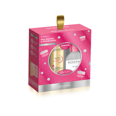 Bioderma Sensibio -kasvojenpuhdistussetti 150 ml 250 ml 150 ml 250 ml