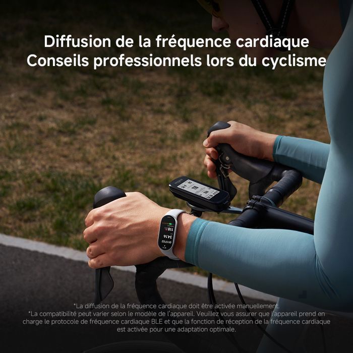 Montre intelligente - XIAOMI - Smart Band 10 - Écran AMOLED 1,72