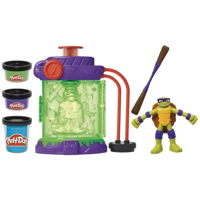 Play-Doh Teenage Mutant Ninja Turtles Mutation Station, set di plastilina per modellare, attività creative per bambini dai 4 anni in su
