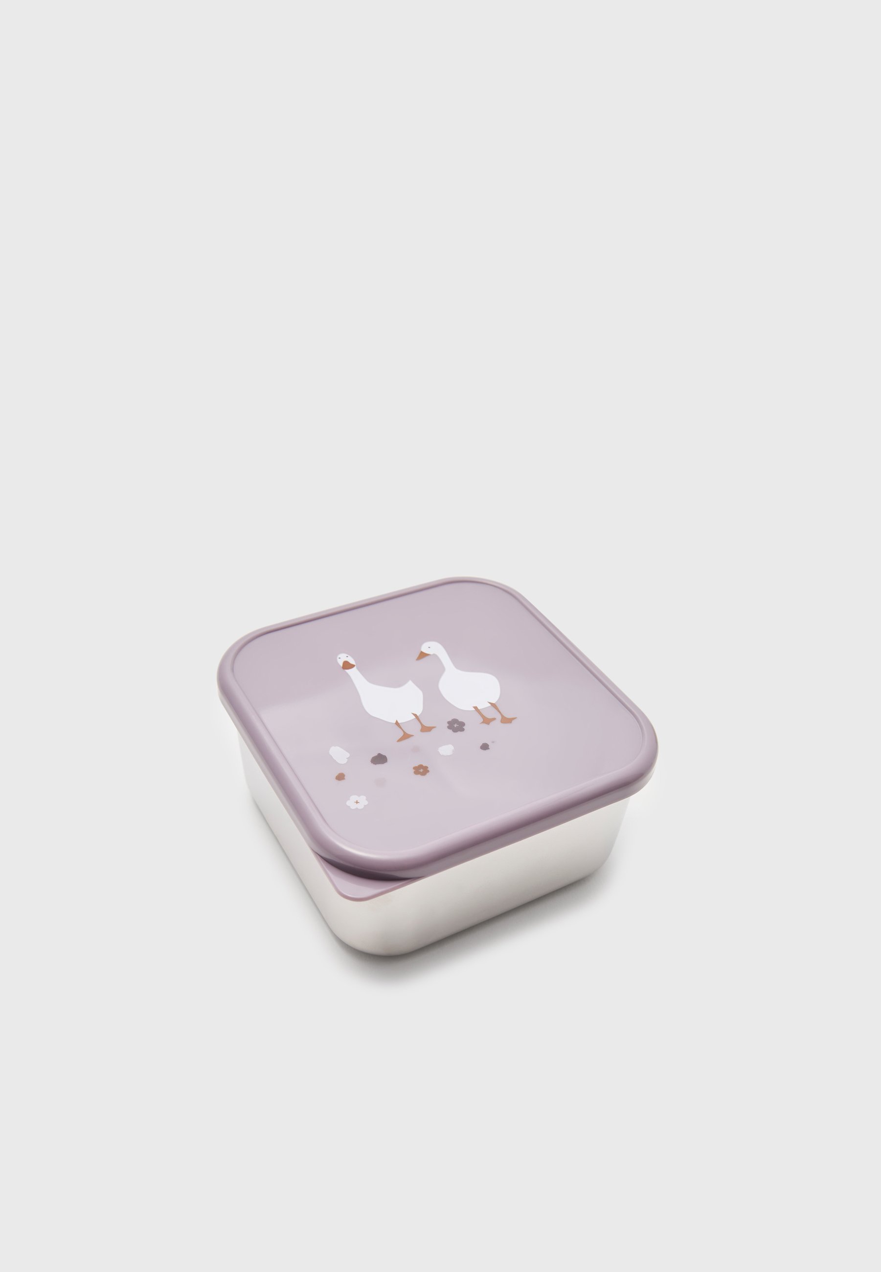 Lässig SNACKBOX SET - Boîte à lunch - lilas