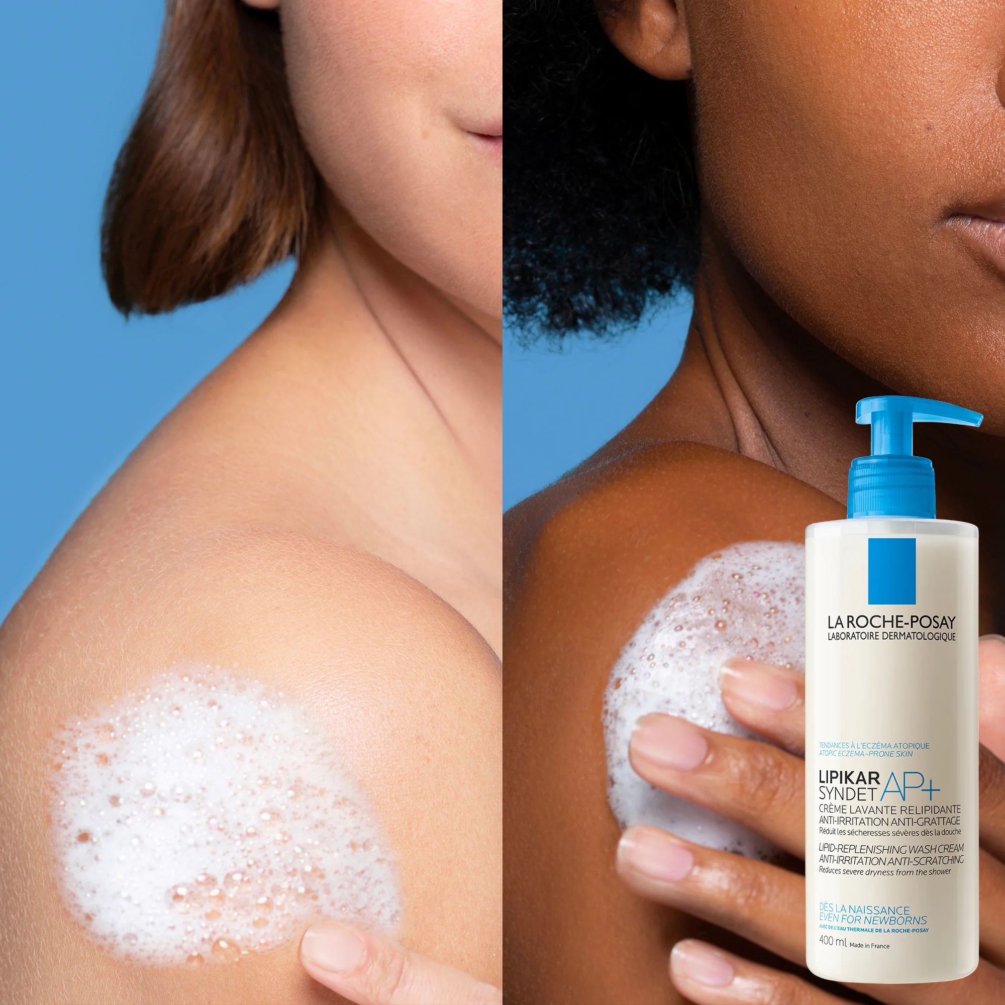 LA ROCHE POSAY La Roche Posay Lipikar Syndet AP+ 400 ml Verzachtende Reinigende Bodycrème