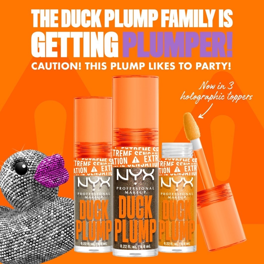 NYX Professional Makeup lūpų blizgis Duck Plump lūpų blizgis - 7ml