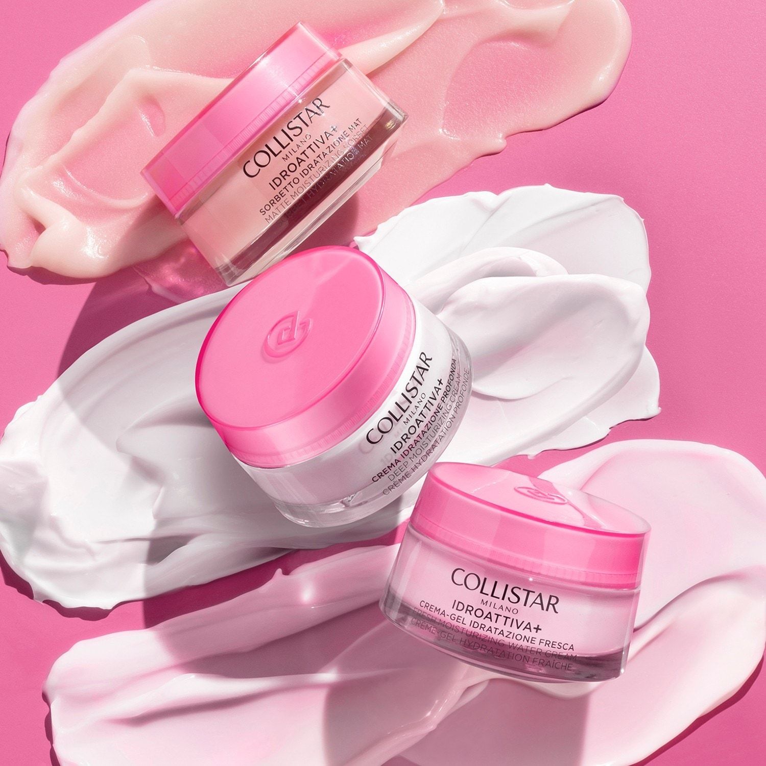 Collistar IDROATTIVA+ Matte Moisturizing Sorbet veido kremas – 15 ml
