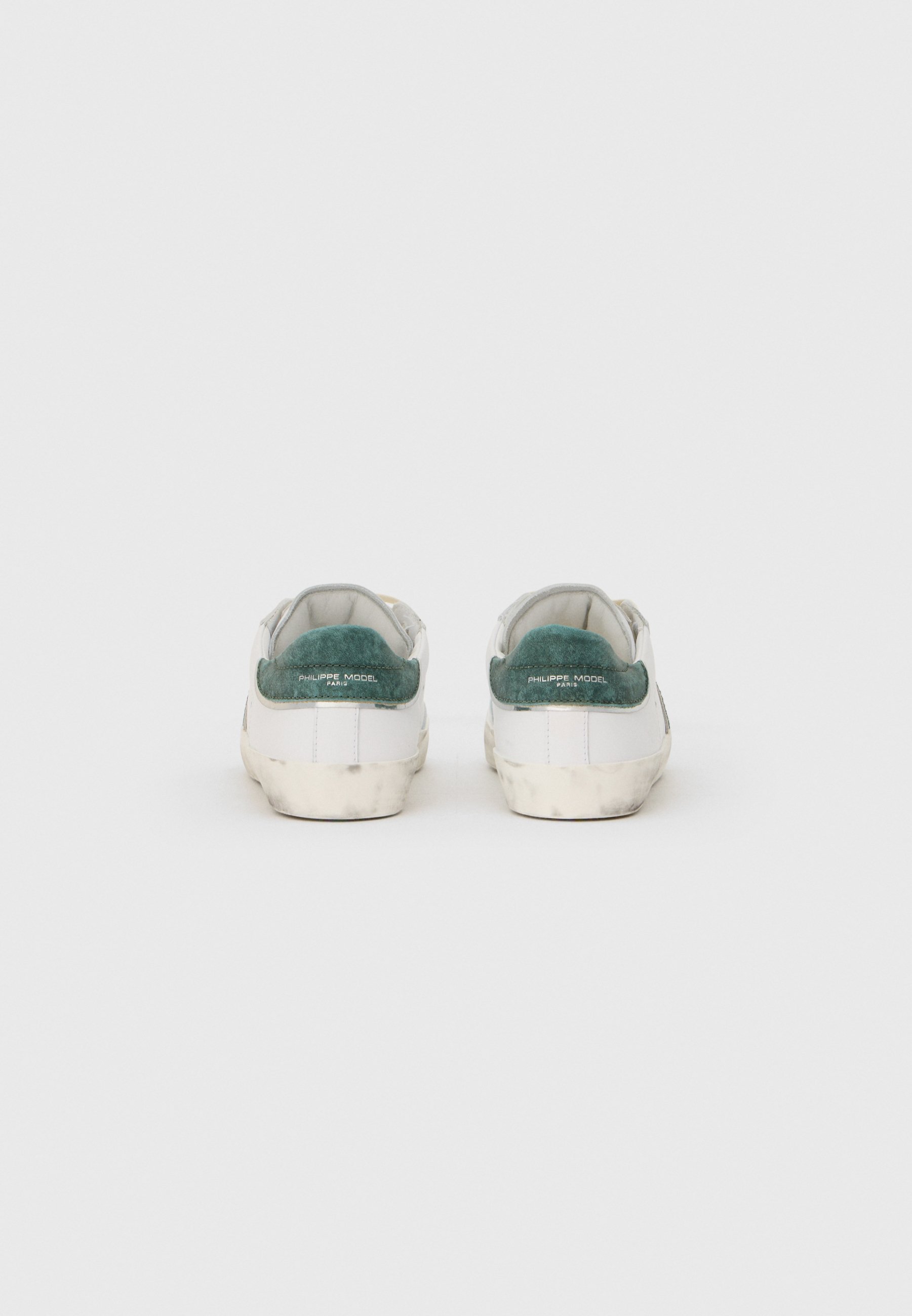 Philippe Model UNISEX - Scarpe da ginnastica - bianco/verde/argento/avorio