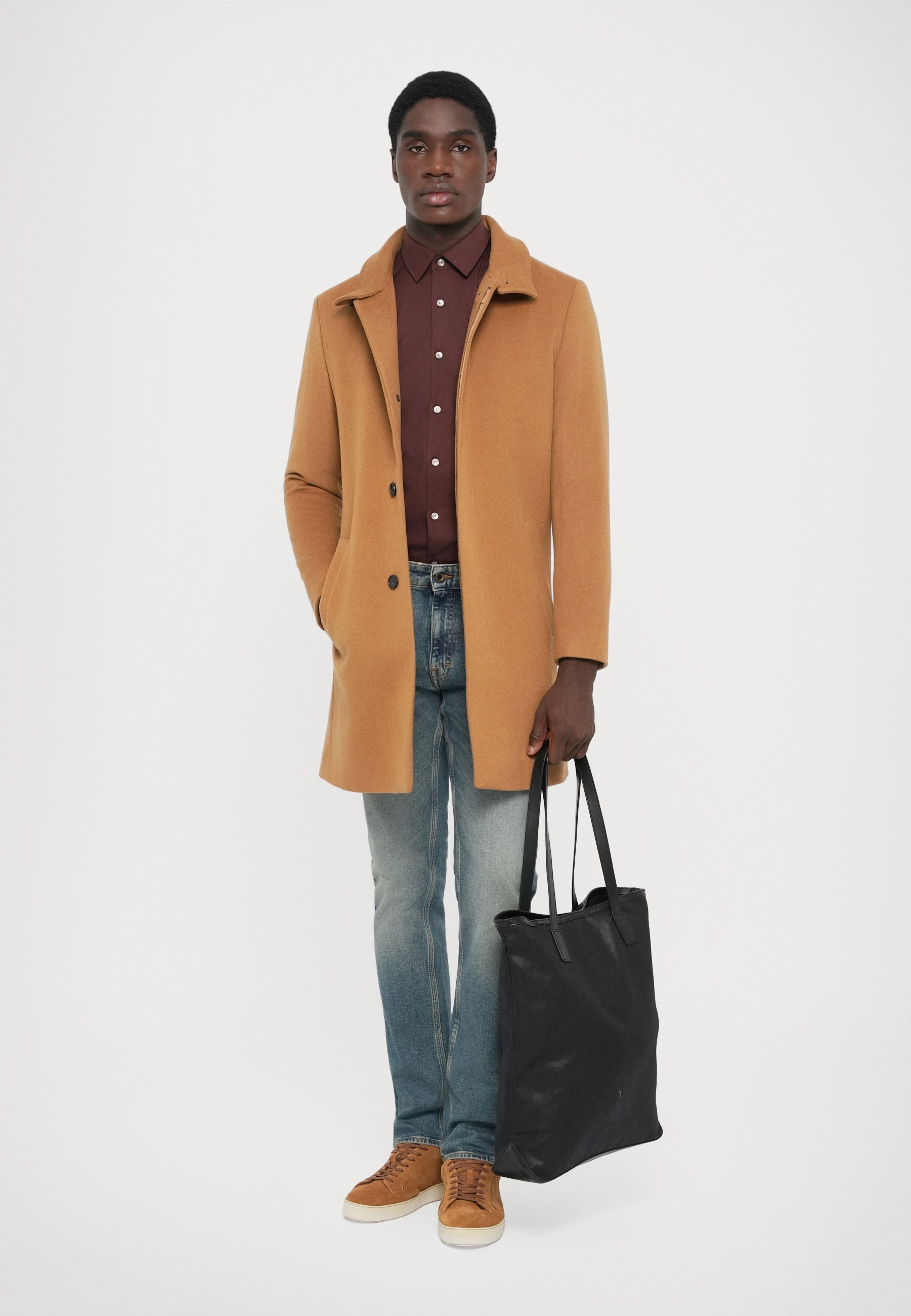 Tiger of Sweden ALERIC - Klassikaline mantel - kameel