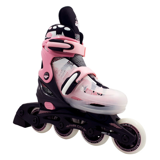 Park City verstellbare Inline-Skates, Pink
