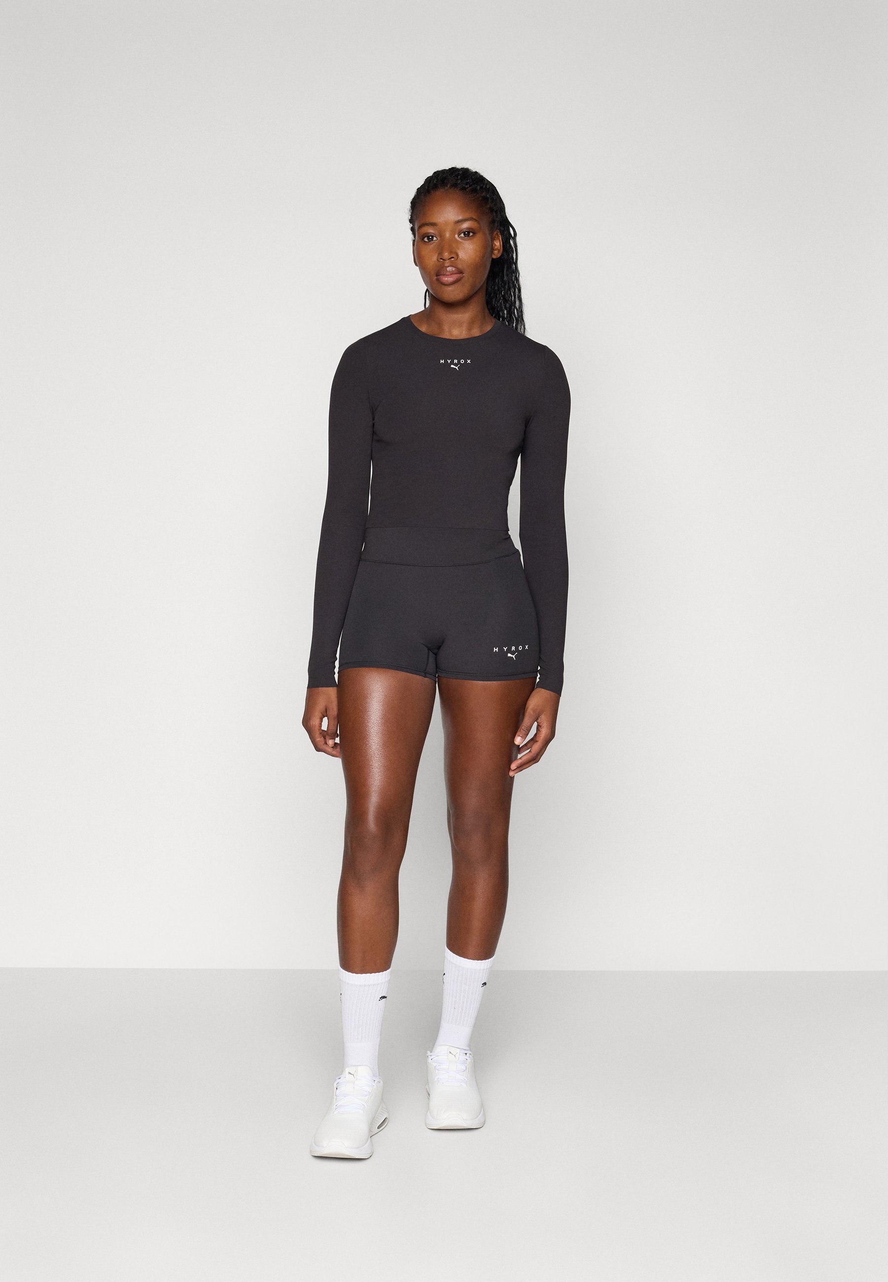 Puma HYROX SHAPELUXE SHORT - Leggings - noir