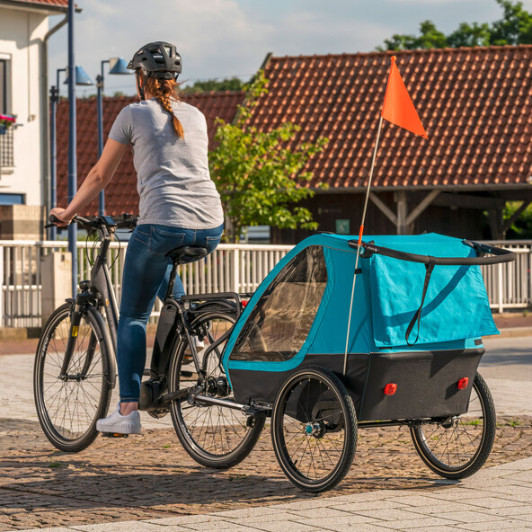 Remorcă pentru biciclete pentru copii
