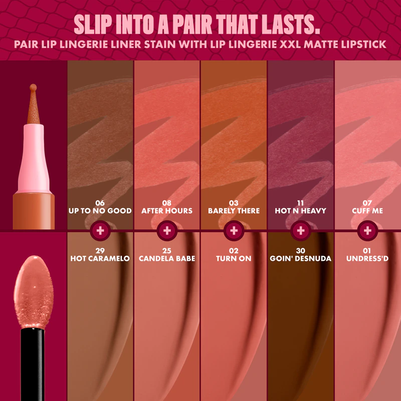 Kontúrovacia ceruzka na pery NYX Professional Makeup Lip Lingerie pre dlhotrvajúci efekt