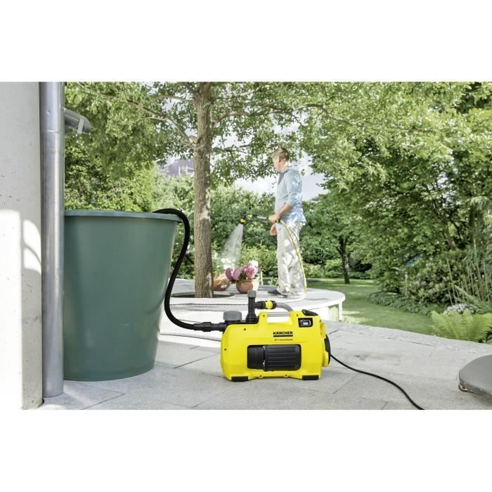 Bomba automática o manual Kärcher BP 4 para hogar y jardín - 950 W - 4,5 bar - 3800 l/h