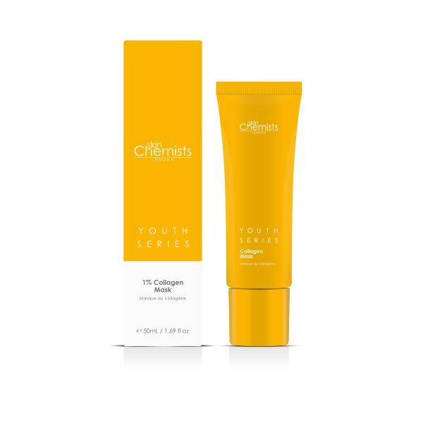 Máscara de Colágeno 1% da linha Youth Series da skinChemists, 50ml