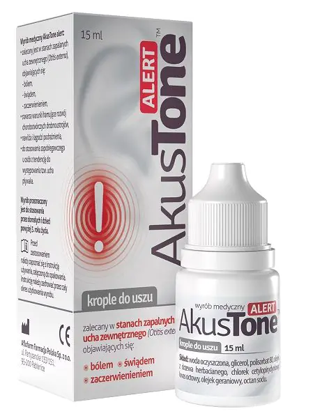 Akustone Alert, Krople do uszu