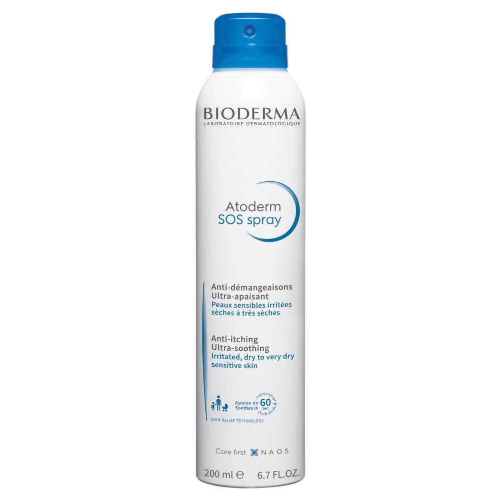 Bioderma Atoderm SOS Spray do ciała łagodzący świąd