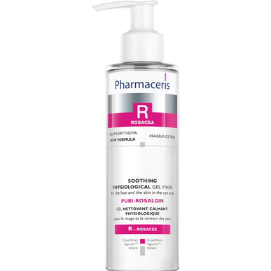 Pharmaceris R Rosacea Puri-Rosalgin Rauhoittava puhdistusgeeli herkälle iholle Ruusufinni 190 ml 190 ml