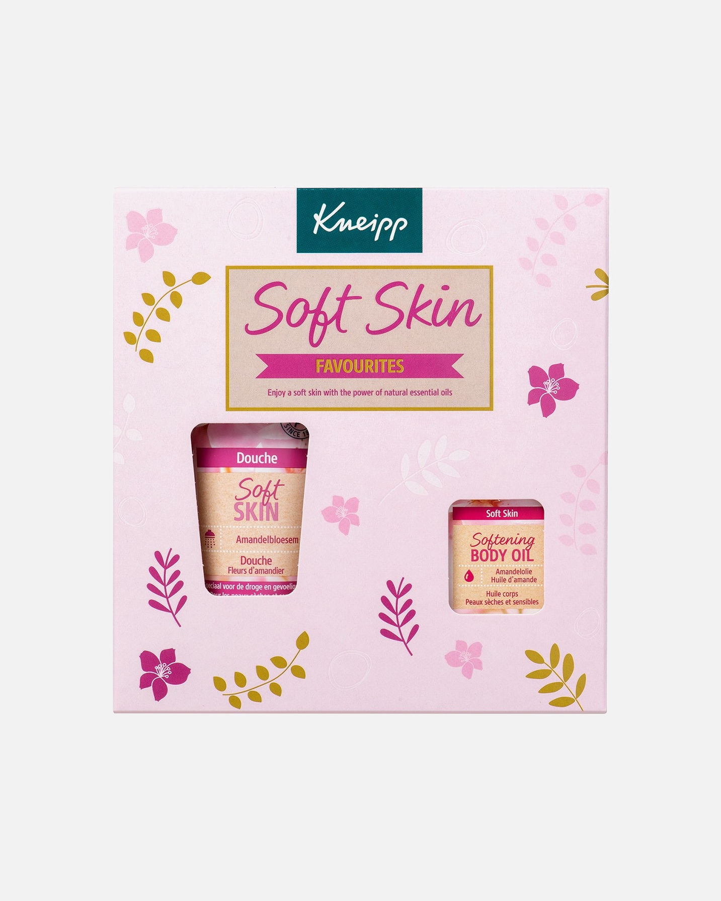 Kneipp Body Care Set Presentset Delikat hud Mandelblom - 1 st