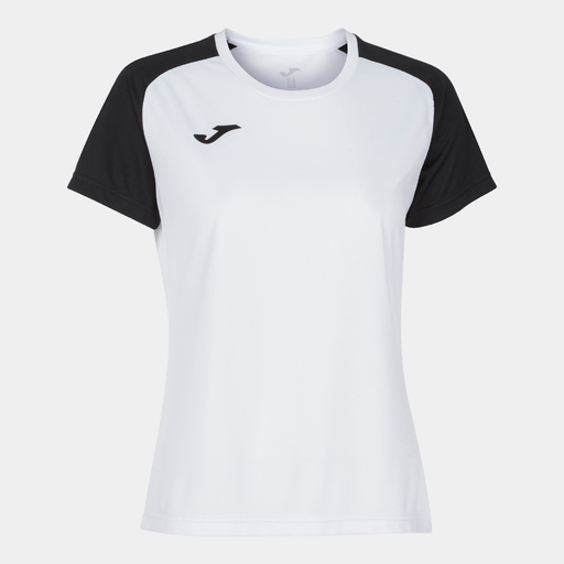 Camiseta Manga Corta Joma Academy Iv Blanco Negro