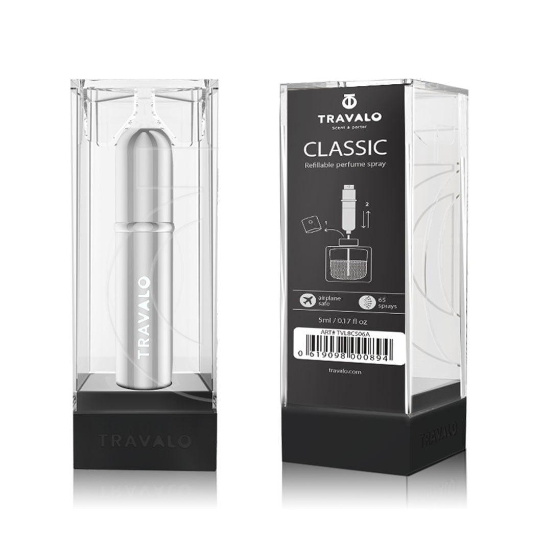 Klassieke zilveren vaporizer - 1 stuk