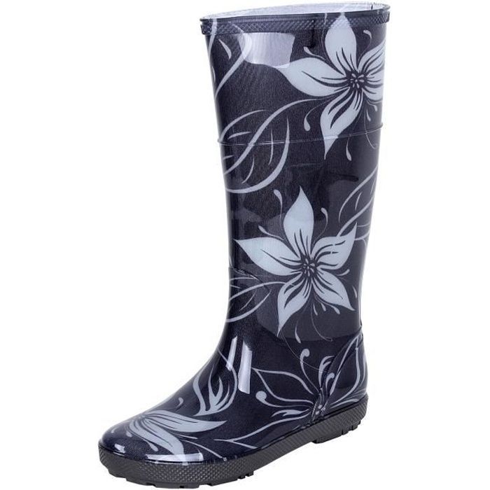 Botas de lluvia para mujer - DEMAR - EXCLUSIVAS PARA MUJERES DE HAWAI - PVC resistente - Estampado floral