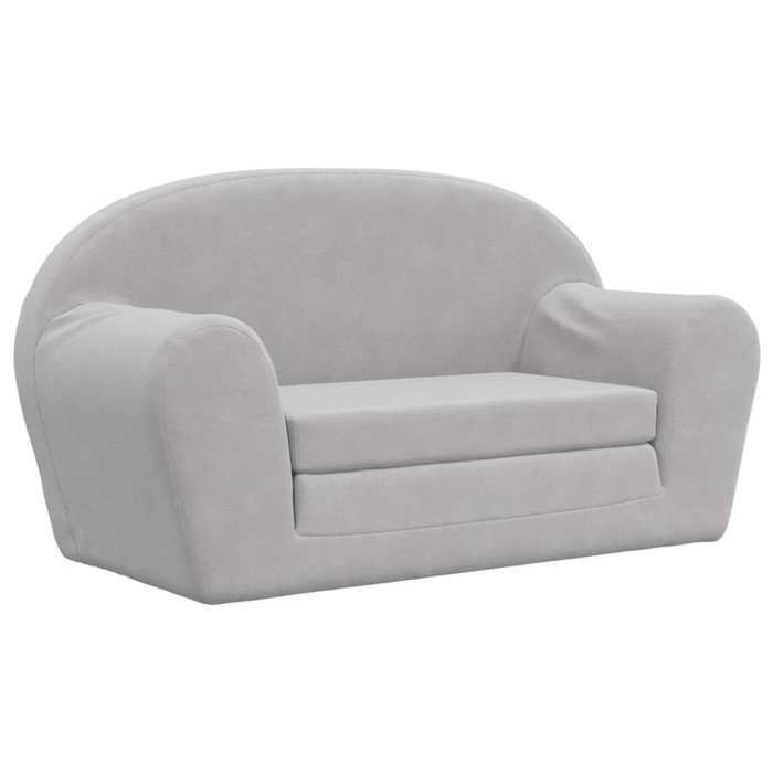 Sofá-cama infantil de 2 lugares vidaXL, mini sofá com capa removível, sofá para crianças pequenas, móveis para quarto infantil, 356999