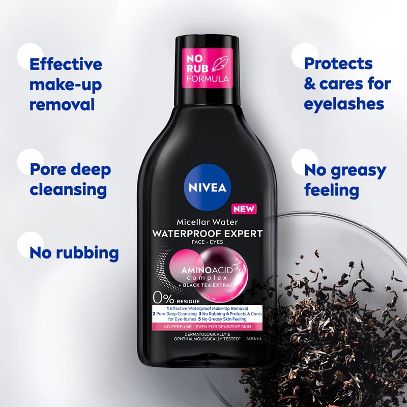 NIVEA Micellar vandeniui atsparus dvifazis micelinis skystis