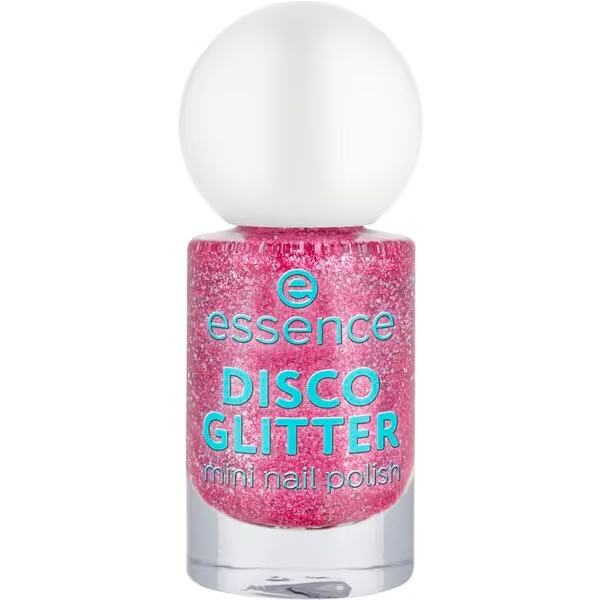 Mini lak na nechty Essence Disco Glitter 08<br>5ml