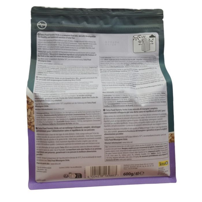 TETRA - Varetas de ração Tetra Pond Variety 4L