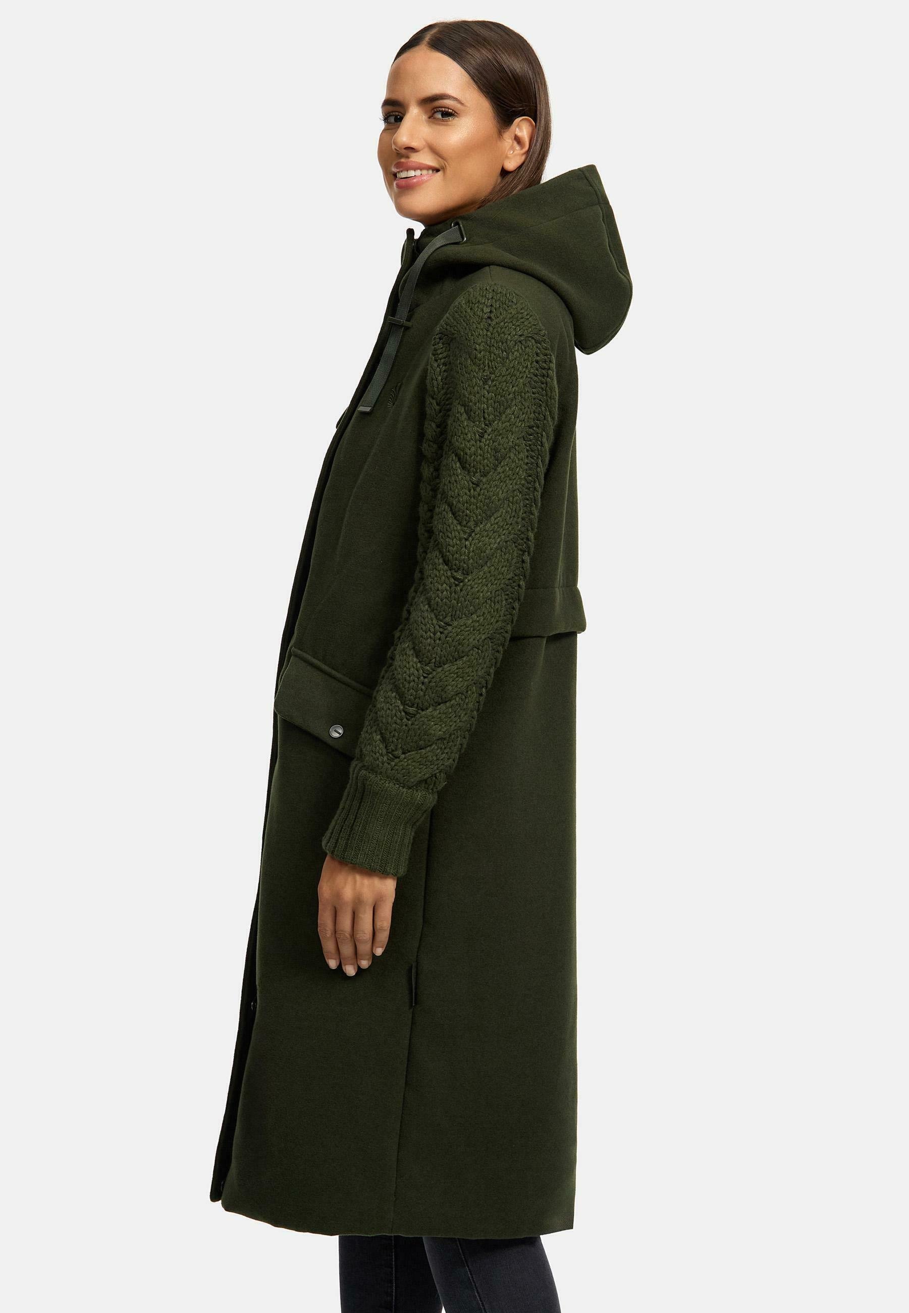Parka Navahoo - verde oliva scuro
