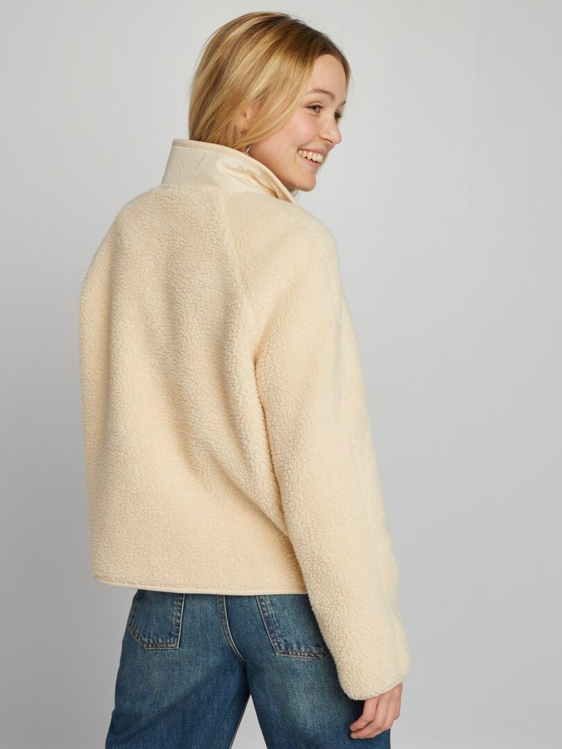Sherpa-jas - BEIGE