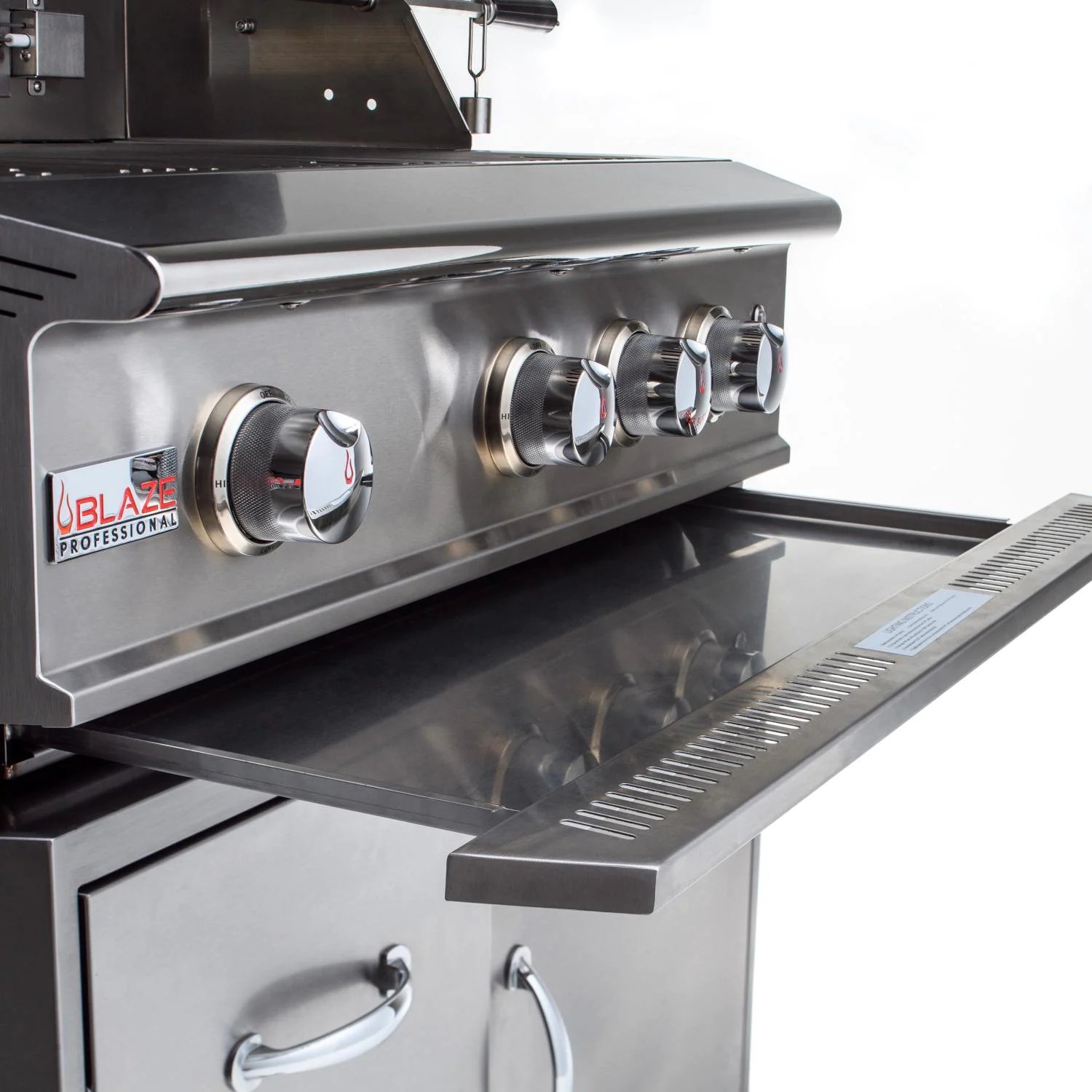 Blaze Professional LUX 34palcový plynový gril na propan se 3 hořáky a zadním infračerveným hořákem - BLZ-3PRO-LP