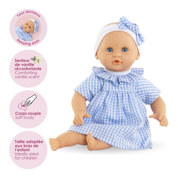 Mon Premier Poupon Bebe Calin Milly 30cm