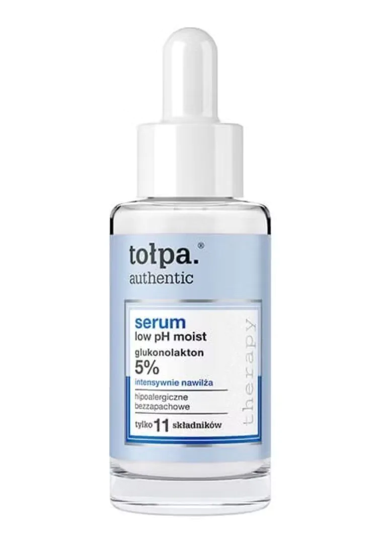 Tołpa Authentic Low pH Moist Silnie nawilżające serum do twarzy