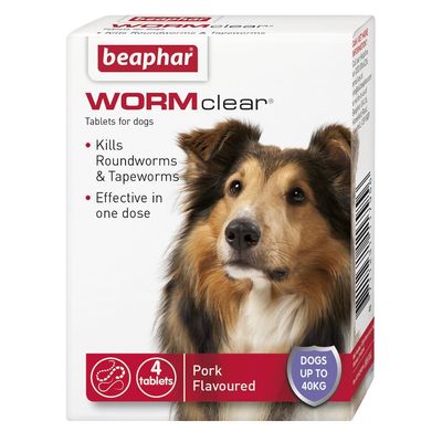 beaphar WORMclear® tabletter for hunder
