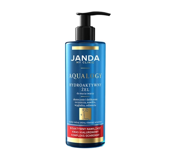 Janda Aqualogy hydroaktywny żel do mycia twarzy 400ml
