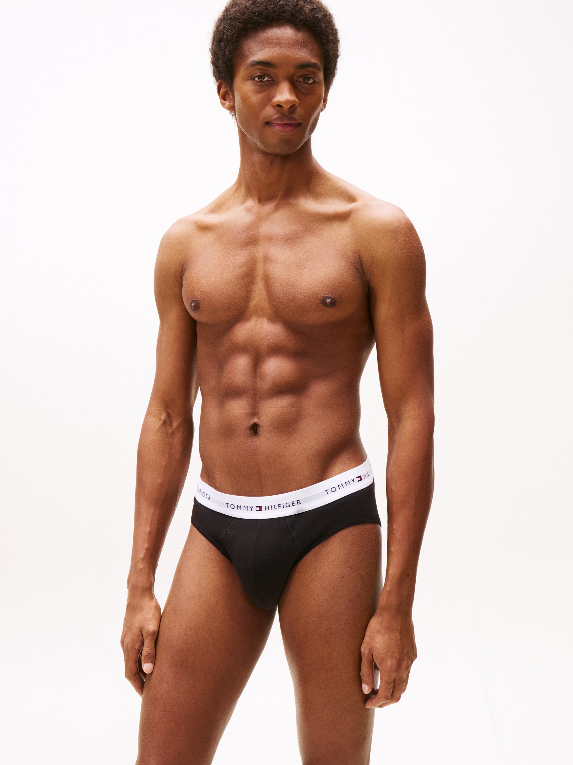 Tommy Hilfiger SIGNATURE BRIEF 3er-Pack - Slips - schwarz/weiß