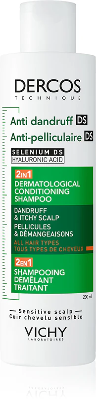 Vichy Dercos Anti-Dandruff šampón a kondicionér proti lupinám 2 v 1