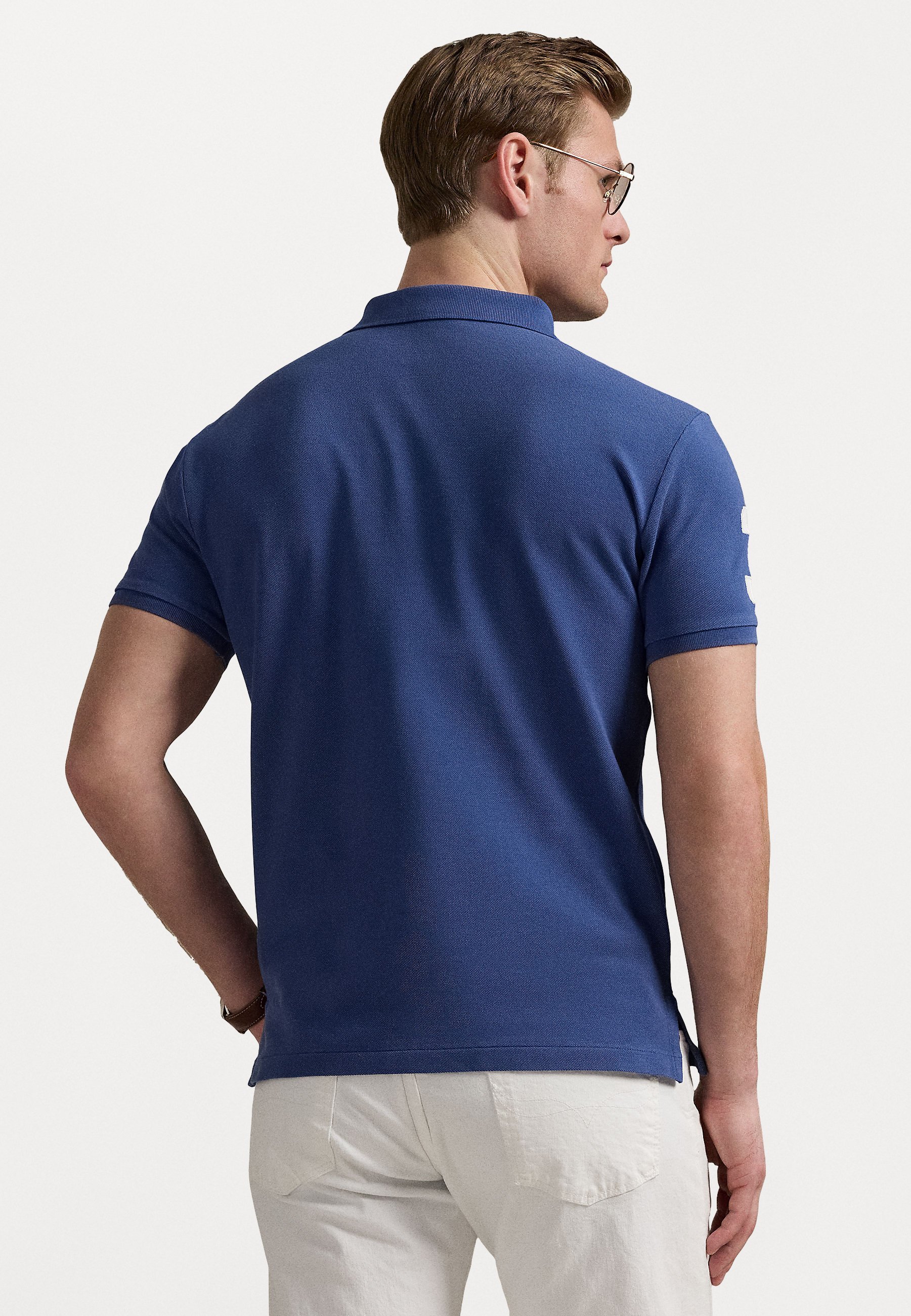 Tricou polo Polo Ralph Lauren Custom Slim Fit Big Pony Mesh - Tricou polo - vechi regal