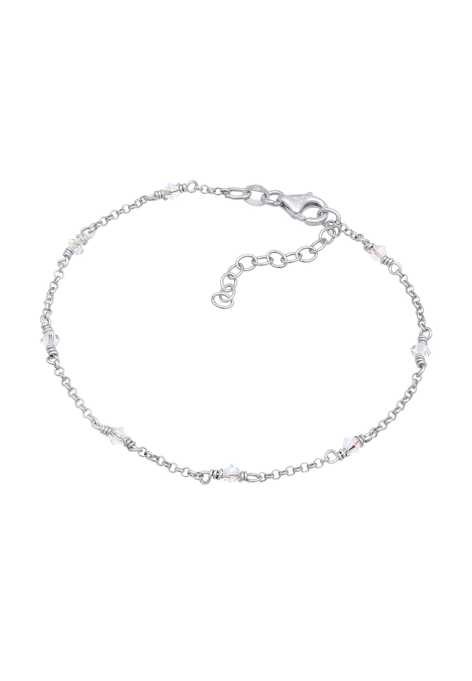 Elli Femmes Filigrane Élégant avec cristaux en argent sterling 925