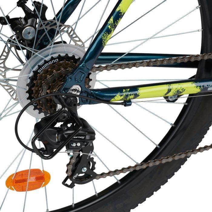 Vélo VTT 27.5'' SCRAPPER XC 3.1 LTD cadre en aluminium - Fourche Télescopique 21 Vitesses, equipé Shimano et double freins à