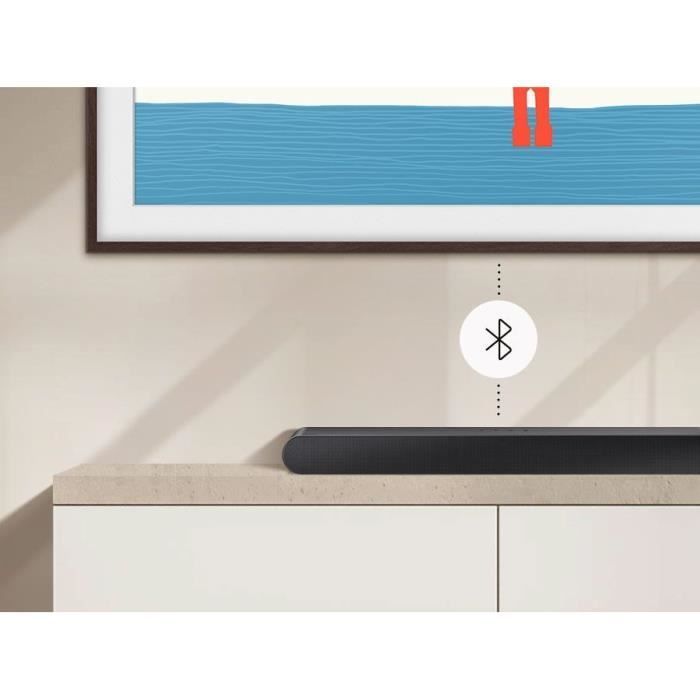Barra de sonido SAMSUNG HW-S50B 3.0 - Diseño compacto - Subwoofer integrado - Bluetooth