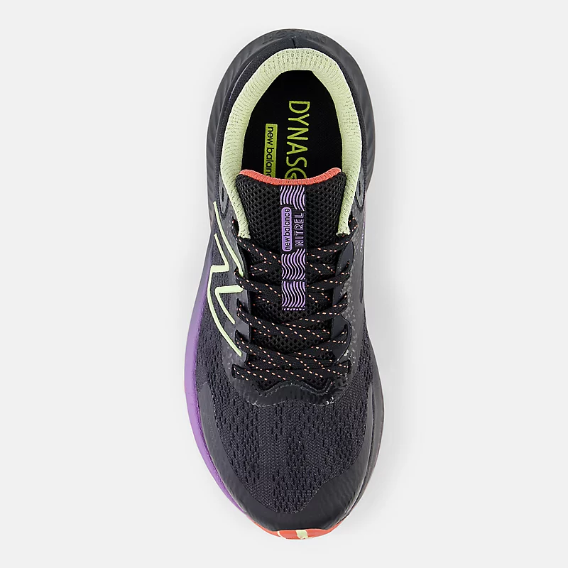 DynaSoft Nitrel V5 Damenstiefel – Schwarz mit Phantom-Effekt und violettem Farbverlauf