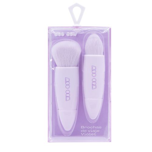 Set od 2 mini putna kista Kistovi za puder, lice i šminku