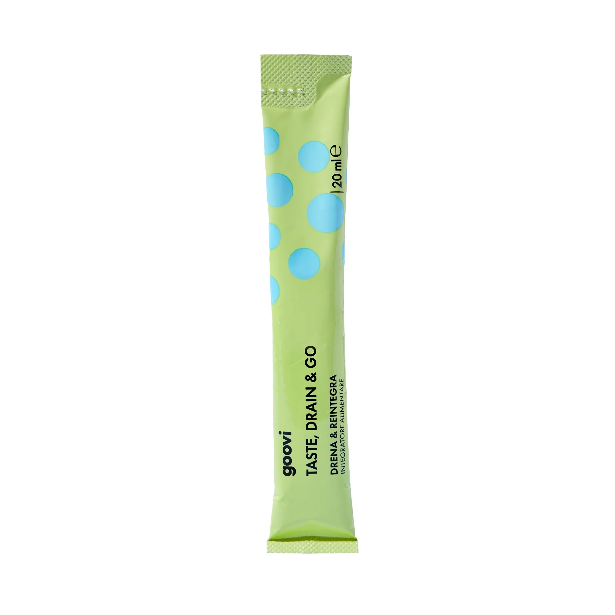 Integratori Alimentari TASTE, DRAIN & GO Drena e Reintegra - Zenzero & Lime - Integratore Drenante, Integratore Circolazione, Integratore Vitamine e Sali Minerali